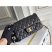 Chanel gold ball 13x20x7cm black lambskin  black