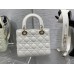 Dior Lady Dior 20cm white