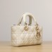 Dior Lady Dior D-Joy 22cm white