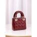 Dior Lady Dior 17cm patent red