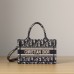 Dior MINI DIOR BOOK TOTE WITH STRAP