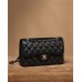 Chanel classic flap 23cm caviar black 