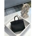 Hermes Birkin 25 Box calf leather black