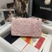 Chanel  2.55 classic flap CF bag medium size 25cm Tweed 