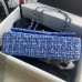 Chanel  2.55 classic flap CF bag medium size 25cm Tweed 