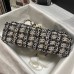 Chanel  2.55 classic flap CF bag medium size 25cm Tweed 