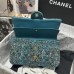 Chanel  2.55 classic flap CF bag medium size 25cm Tweed 