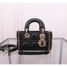 Dior lady dior D Joy lambskin 16.5cm