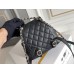 Chanel backpack 20.5x20x11.5cm medium  caviar