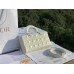 Dior Lady Dior D-Joy  26-13.5-5cm white diamond