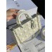 Dior Lady Dior D-Joy  26-13.5-5cm white diamond