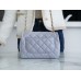 Chanel 24p pearl classic flap 17cm  12.5*17*5cm