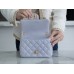 Chanel 24p pearl classic flap 17cm  12.5*17*5cm