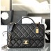 Chanel classic flap with top handle 25cm