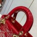 Dior Lady Dior patent 20cm