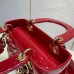 Dior Lady Dior patent 20cm