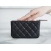 Chanel mini pouch 9.5×15×1cm 