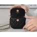 Chanel mini gold ball bag 9.5x10.5x3cm