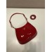 Prada Cleo red bag  30X18.5X4CM