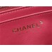 Chanel classic flap mini CF  flower buckle  20cm