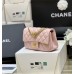 Chanel classic flap mini CF 20cm  flower buckle