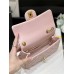 Chanel classic flap mini CF 20cm  flower buckle