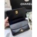 Chanel classic flap with top handle 12*20*8cm