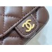 Chanel 23A Tweed 16.5*17*12cm