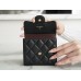 Chanel wallet card holder 11.5×10.5×3cm