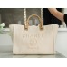 Chanel tote 30*39*22cm with pearl logo