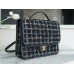 Chanel classic flap high Tweed 31.5*31*9cm