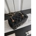 Chanel Vantity case with letter handle 9.5*17*8cm