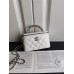 Chanel Vantity case with letter handle 9.5*17*8cm