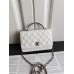 Chanel WOC with handle 19*12*3.5cm