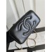 Chanel Vantity case with letter handle 9.5*17*8cm