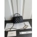 Chanel Vantity case with letter handle 9.5*17*8cm