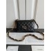 Chanel wide chain bag 18*13*5.5cm