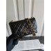 Chanel wide chain bag 18*13*5.5cm