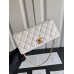 Chanel flower buckel chain bag 10.5*20.5*6cm