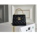 Chanel small handle bag 8.5x11x4cm