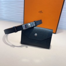 Hermes belt and wallet