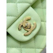 Chanel classic flap 25cm  green