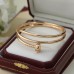 Cartier bracelet best replica size 17cm and 19cm