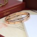 Cartier bracelet best replica size 17cm and 19cm