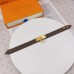 Louis Vuitton bracelet best replica size 17cm and 19cm 