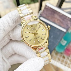 Rolex Woman Watch Ceramic  33mm  with Swiss movement