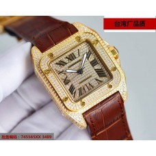 Cartier Santos with Swiss movement