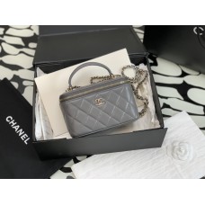 Chanel Vanity case 17cm long handle