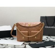 Chanel 24s Hobo 21*30*5*cm