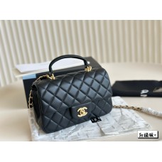 Chanel 22B classic flap handle mini 20*10cm 2024 new